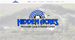 Desktop Screenshot of hiddenacres.ca